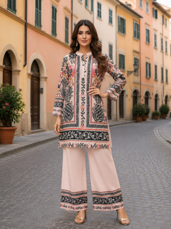 Regal Bloom Printed Co-ord Set