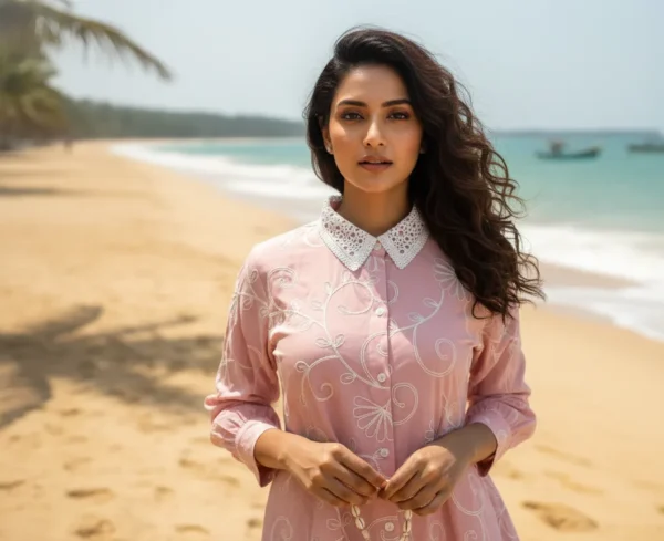 Grace Lace Collar Shirt