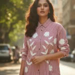 The Embroidered Stripe Shirt