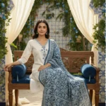 Adaayein Dupatta Magic Three - Piece Suit Set
