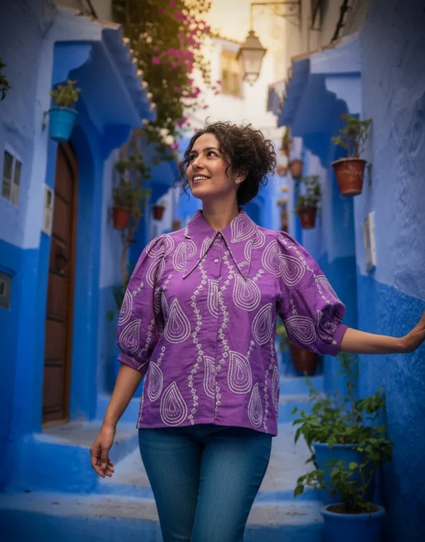 Pearl Detailing Shirt