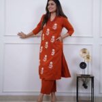 Rustic Charm Two-Piece kurta set