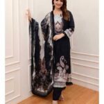 Midnight Elegance Three Piece Suit Set