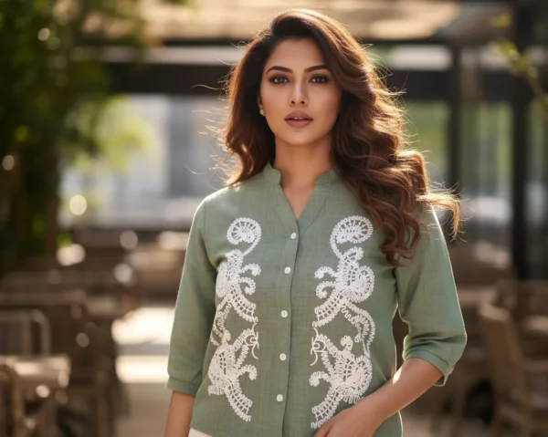 The Azure Aura Shirt