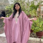 The Rose Petal Sequin Ensemble Kaftan Set