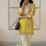 Lemon Lotus Peplum Set