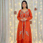 Designer Shrug Style Palazzo Outfit