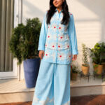 Spring Season Sky Blue Co-ord Set