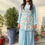 Spring Season Sky Blue Co-ord Set