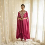 'Ruby' Festive Layered Dhoti Suit