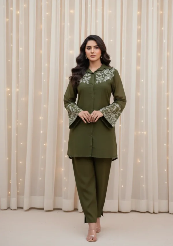 Terracoral Threads Co-ord Set