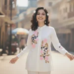 Daisy Drift Ivory Shirt