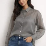 Solid Mist Grey Shirt
