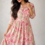 Blossom Breeze Floral Print Middie