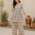 Elegant Ethnic Printed Co-ord Set
