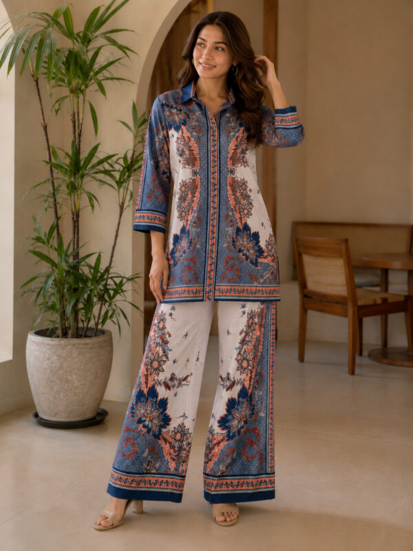 Vogue Vibes Printed Co-Ord Set