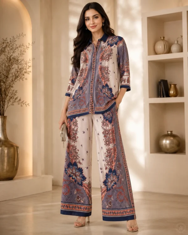 Vogue Vibes Printed Co-Ord Set