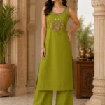 Chic Charm Green Kurta Set