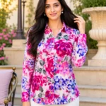 Blssom Flower Printed Shirt
