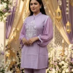 Lavender Breeze Embroidered Co-ord Set