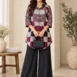 Crimson Allure Co-ord Set